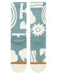 STANCE Sun Dialed Mens Crew Socks image number 3