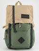 JANSPORT Hatchet Field Tan & Muted Green Backpack image number 1