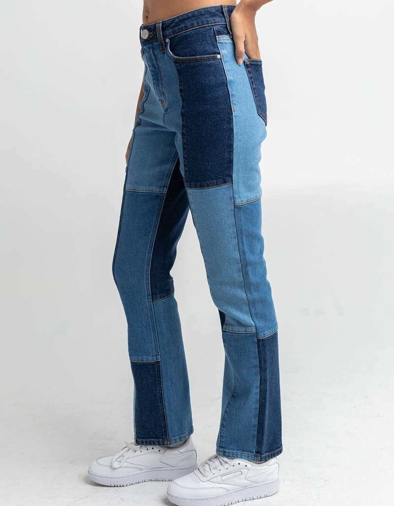 RSQ Womens Patchwork Jeans image number 2
