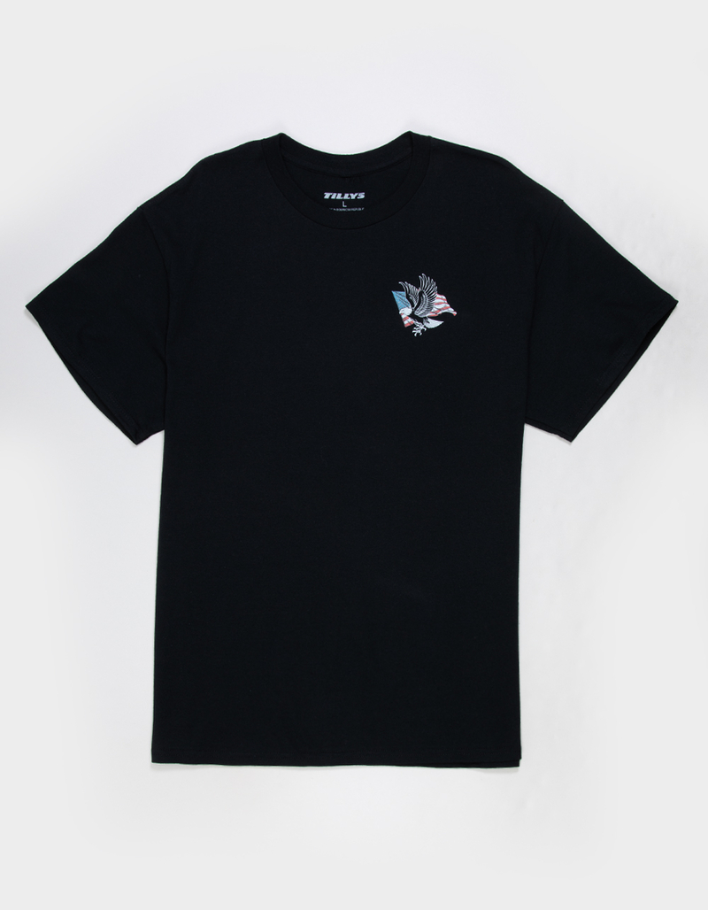 EAGLE Flag Unisex Tee image number 1