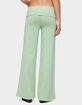 EDIKTED Cammy Wide Leg Foldover Pants image number 2