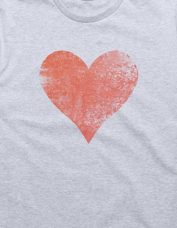 HEART Distressed Heart Unisex Tee Alternative Image
