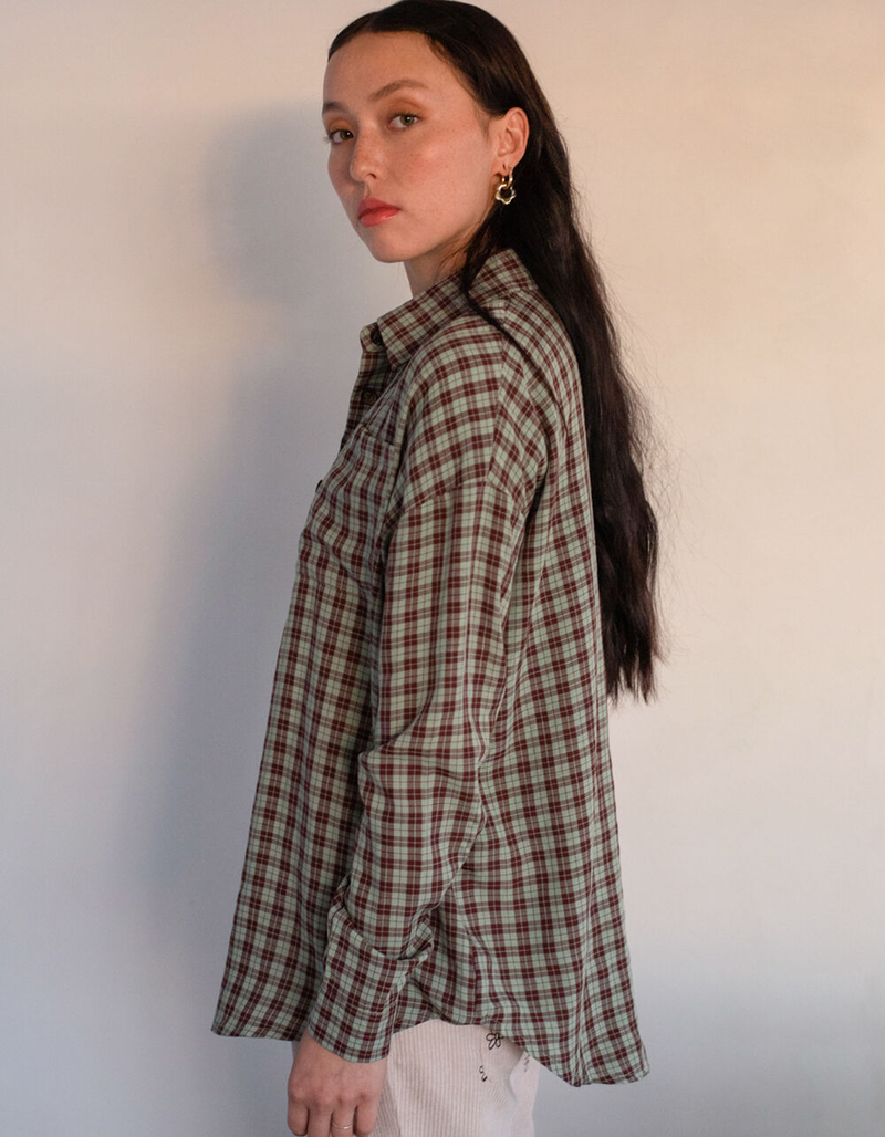 DAISY STREET Lucy Womens Button Up Shirt image number 4