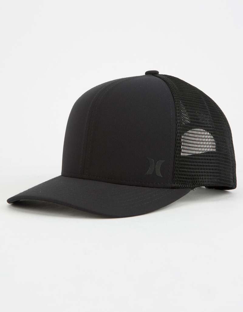HURLEY Milner Black Mens Trucker Hat image number 0
