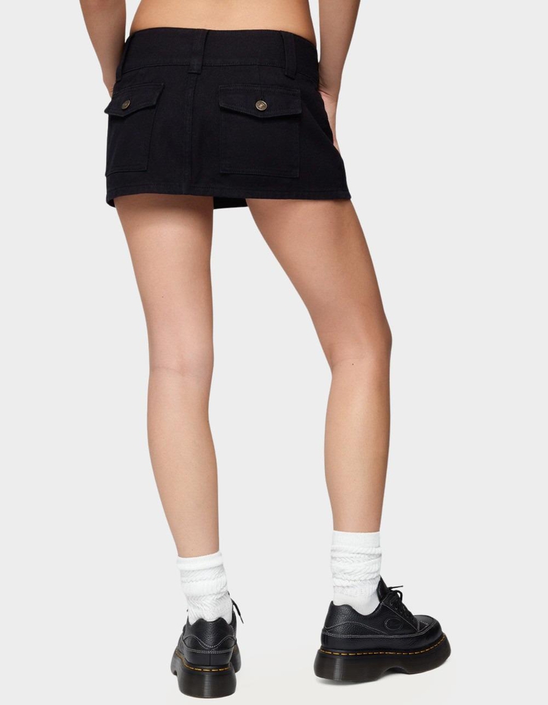 EDIKTED Mckinley Denim Mini Skirt image number 2