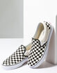 VANS Checkerboard Slip-On Black & Off White Shoes image number 3