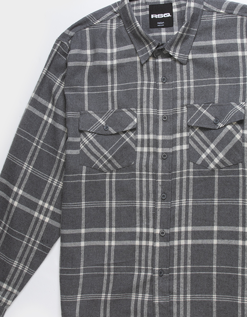RSQ Mens Plaid Flannel image number 2