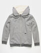 RVCA Cannon Sherpa Lined Boys Zip Up Hoodie image number 1
