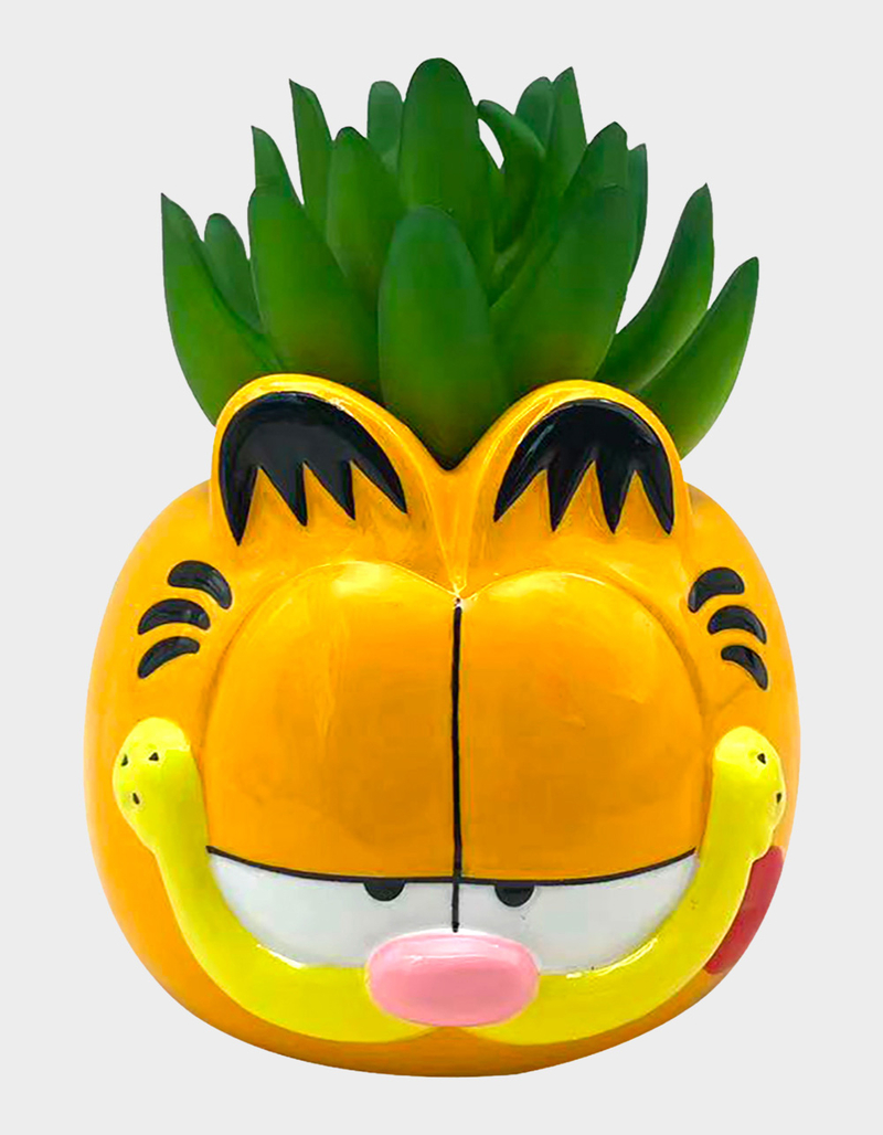 GARFIELD Head Mini Ceramic Planter image number 0