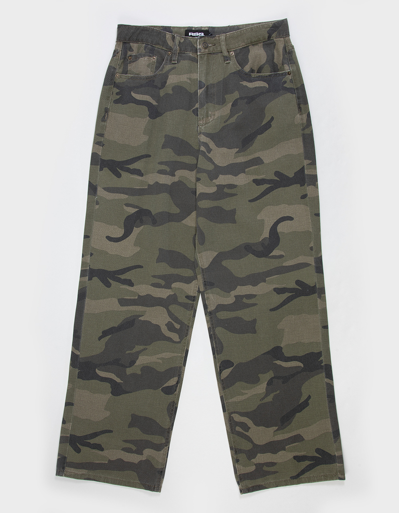RSQ Mens 5 Pocket Baggy Pants image number 4