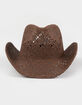Straw Womens Cowboy Hat image number 2
