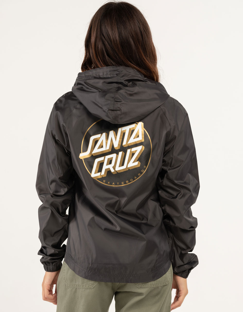 SANTA CRUZ Other Dot Womens Hooded Windbreaker Jacket  image number 0