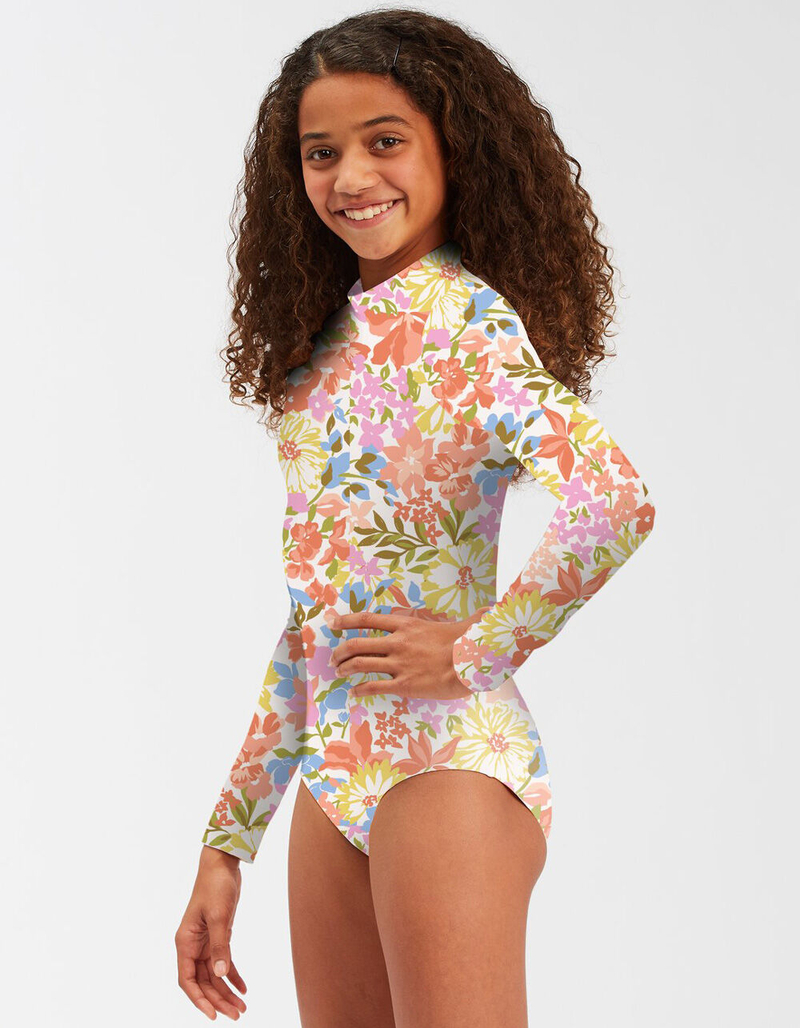 BILLABONG Girls Windsong Swimsuit image number 3