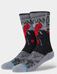 STANCE Deadpool Mens Crew Socks image number 1