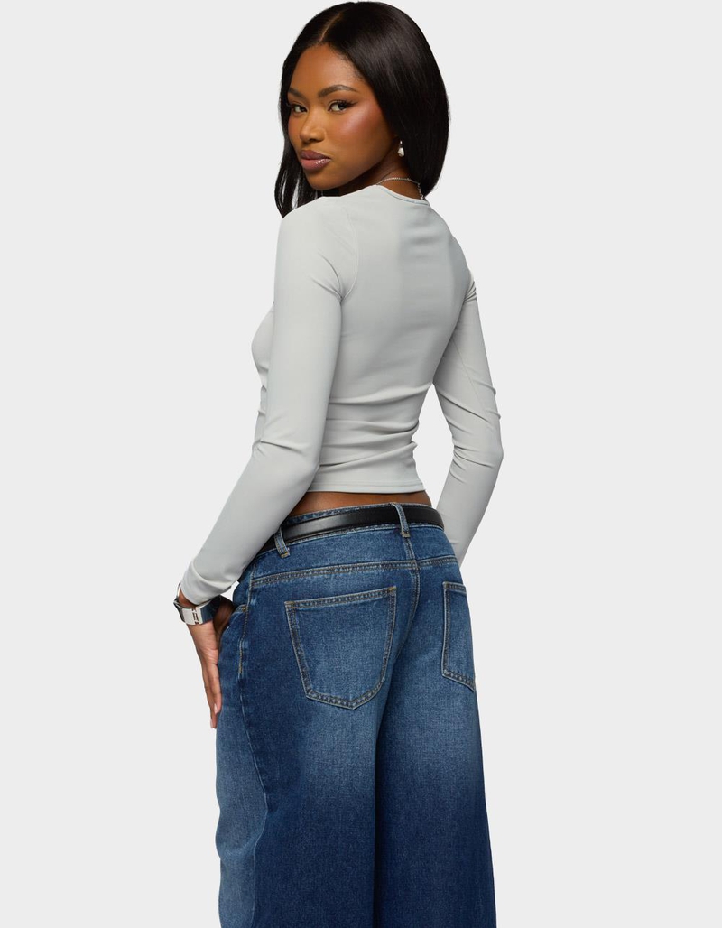 EDIKTED Tay Long Sleeve Top image number 2