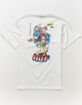 HUF x Street Fighter Chun-Li & Cammy Mens T-Shirt image number 1