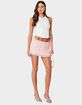 EDIKTED Abrielle Tiered Chiffon Mini Skirt image number 2