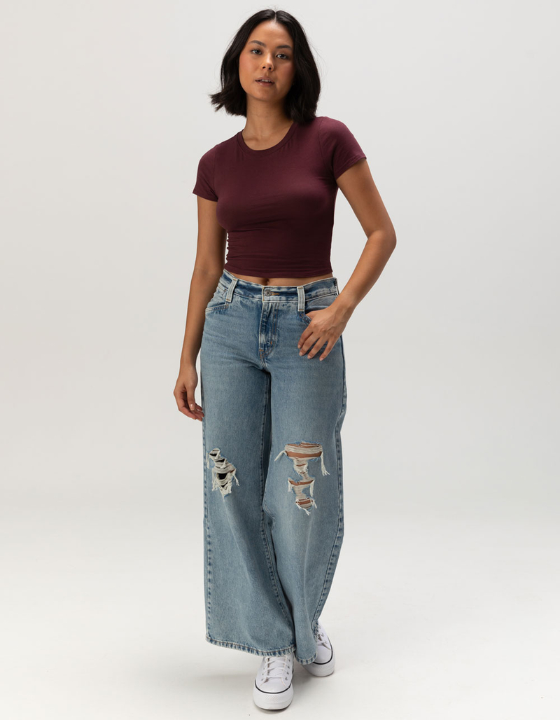 TILLYS Womens Baby Tee image number 1