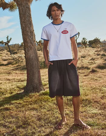 RSQ Mens Baggy Sweat Shorts Primary Image