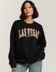 LAS VEGAS Nevada Script Unisex Crewneck Sweatshirt image number 3