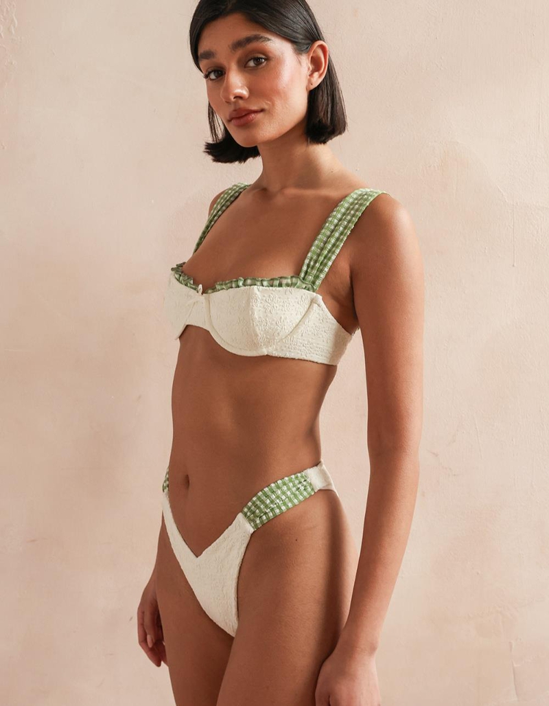 DIPPIN' DAISY'S Blue Belle Underwire Bikini Top image number 1