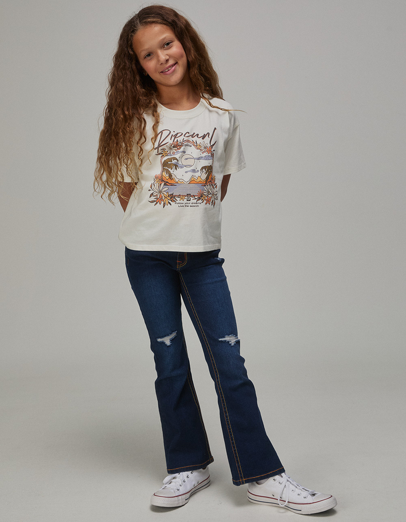 RIP CURL Cosmic Sky Girls Crop Tee image number 7