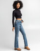 FULL TILT Essentials Womens Crop Turtleneck image number 4