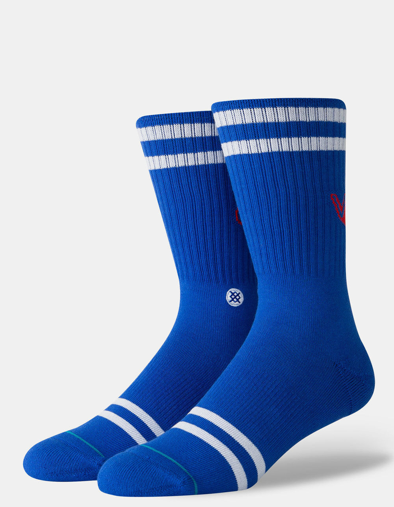 STANCE Vibe Rainbow Mens Crew Socks image number 0