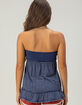 BDG Urban Outfitters Britney Womens Stripe Bandeau Top image number 4