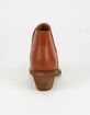 BEAST FASHION Chop Out Cognac Womens Booties image number 4
