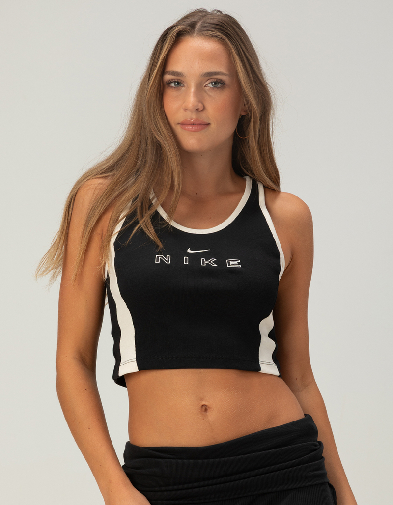 NIKE Sportswear Womens Tight Graphic Tank Top image number 0