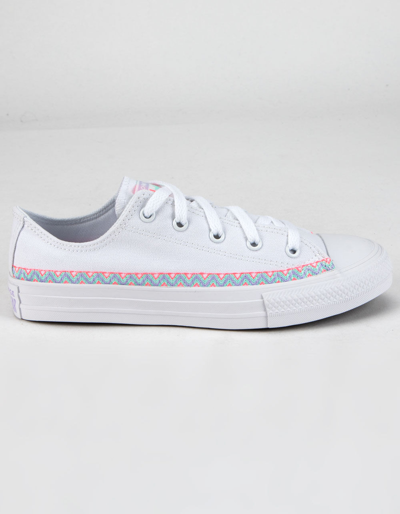 CONVERSE Friendship Bracelet Chuck Taylor All Star Girls Low Top Shoes image number 0