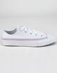CONVERSE Friendship Bracelet Chuck Taylor All Star Girls Low Top Shoes image number 1