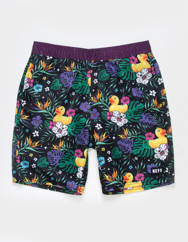 NEFF Tropic Duck Boys 17'' Volley Shorts image number 0