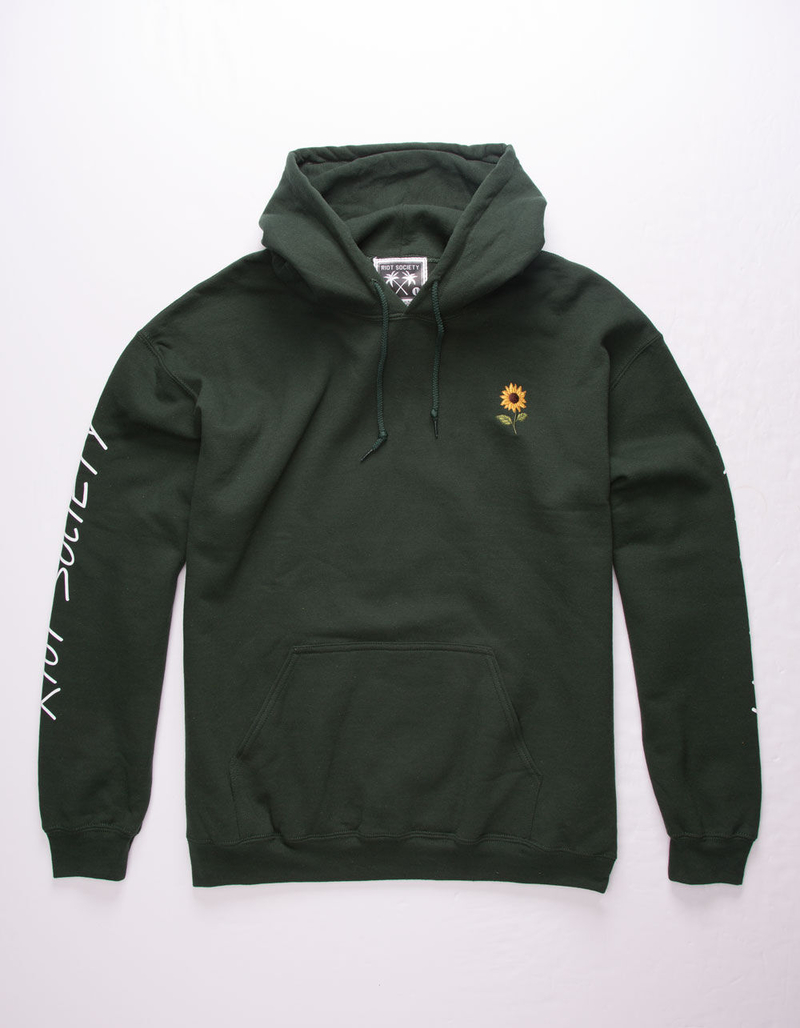 RIOT SOCIETY Sunflower Mens Hoodie image number 0