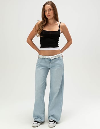 BOZZOLO Womens Double Layer Cami Alternative Image