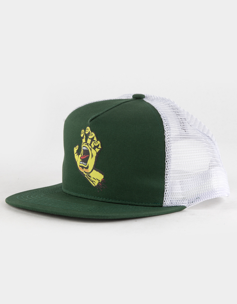 SANTA CRUZ Screaming Dot Mens Mesh Trucker Hat image number 0