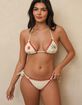 DIPPIN' DAISY'S Palm Triangle Bikini Top image number 1