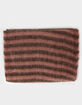 Stripe Cozy Fringe Womens Scarf image number 2