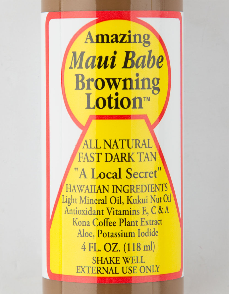 MAUI BABE Browning Lotion (4 oz) image number 1