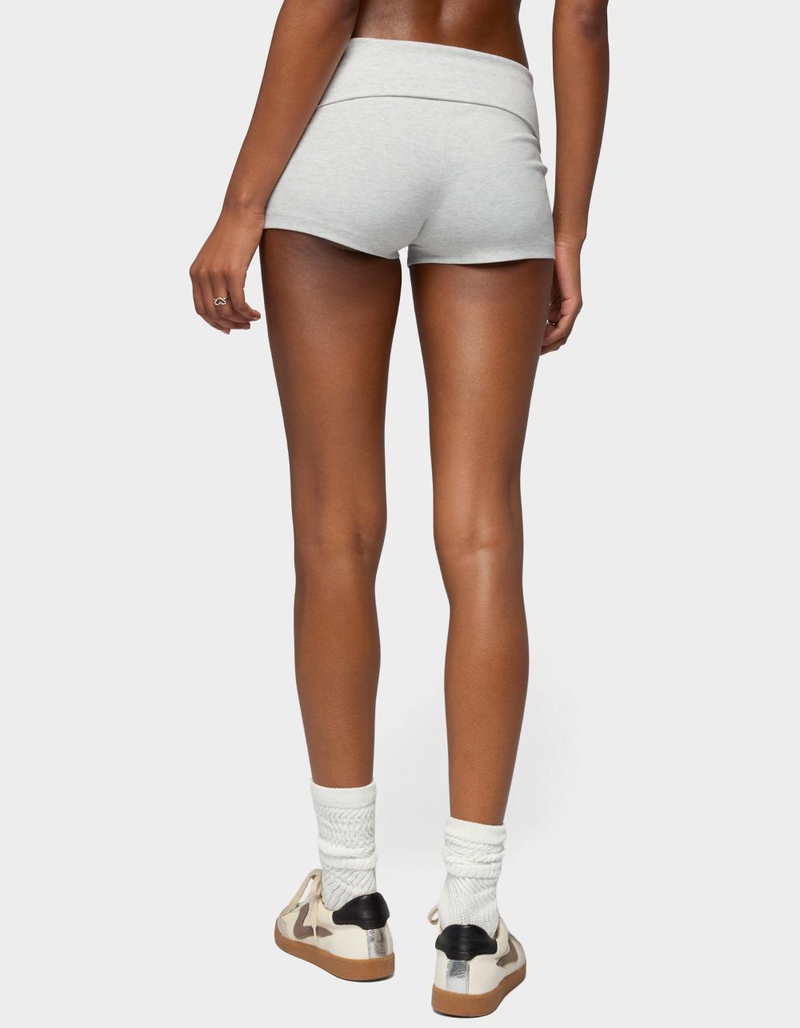 EDIKTED Palo Foldover Shorts image number 2