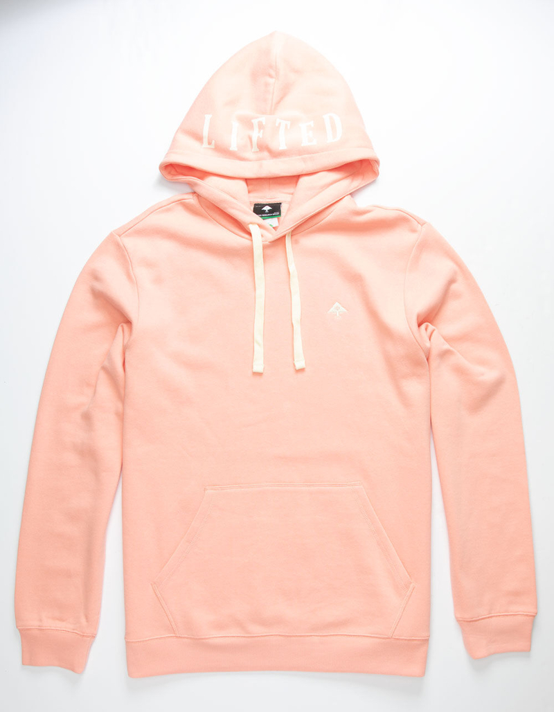 LRG Get Lifted Salmon Mens Hoodie image number 0