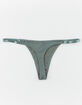 FULL TILT Basic Micro Blue Thong image number 2