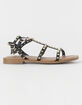 STEVE MADDEN Sunnie Gladiator Womens Flat Sandals image number 2