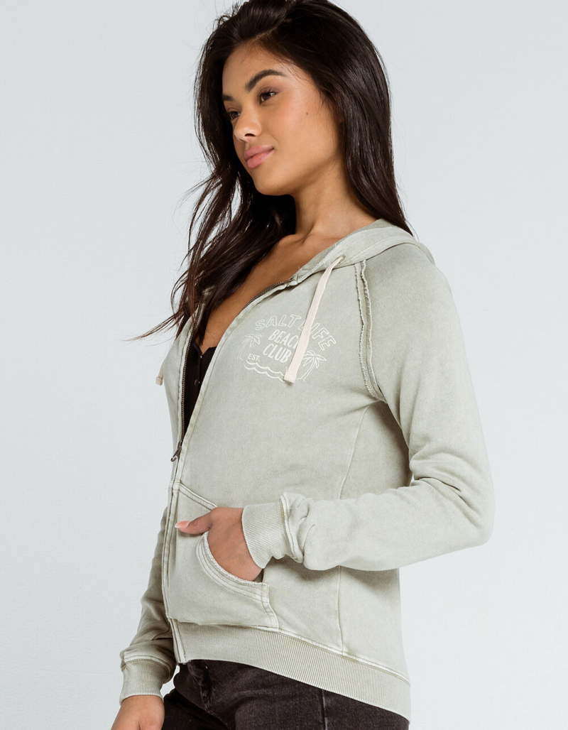 SALT LIFE Beach Club Womens Zip Hoodie image number 1