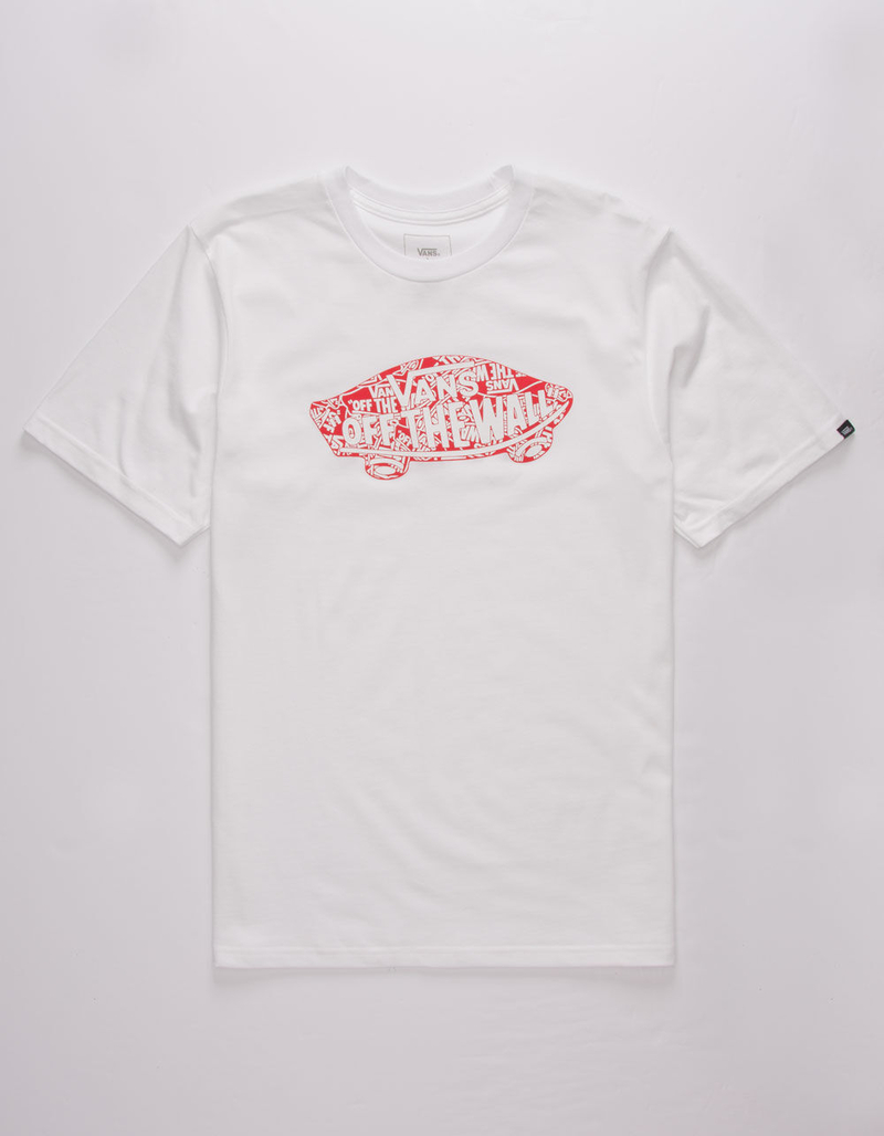 VANS Off The Wall Logo Fill Boys T-Shirt image number 0