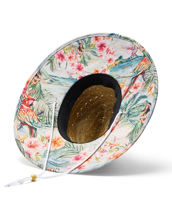 HEMLOCK HAT CO. Hanalei Hula UPF 50+ Lifeguard Straw Hat Alternative Image