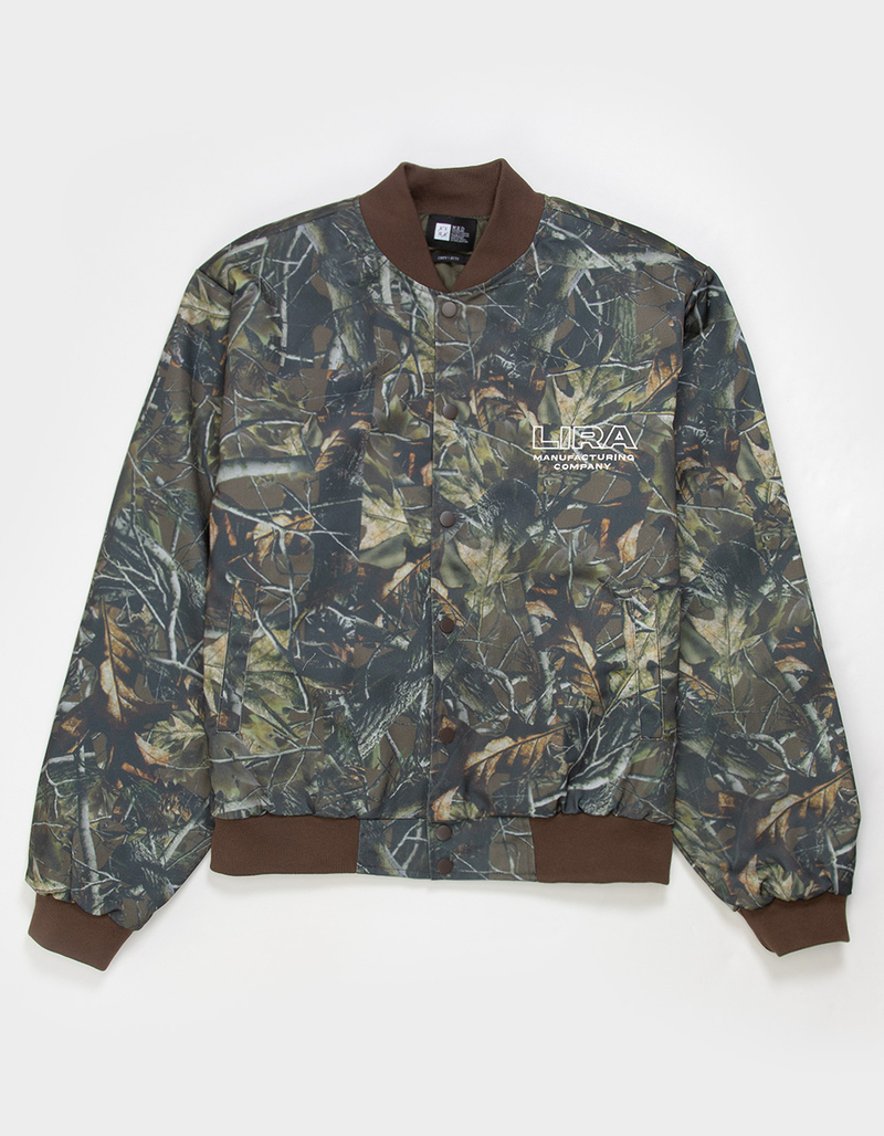 LIRA Woods Mens Camo Bomber Jacket image number 0