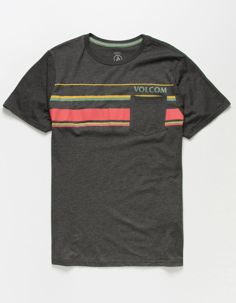 VOLCOM Horizontal Liner Mens Pocket Tee image number 0