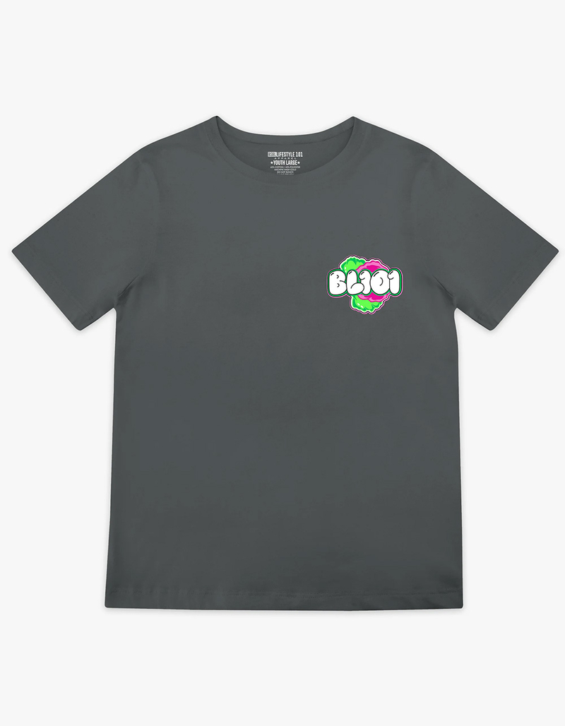 BASEBALL LIFESTYLE 101 Cotton Candy Sour Apple Boys Tee image number 1